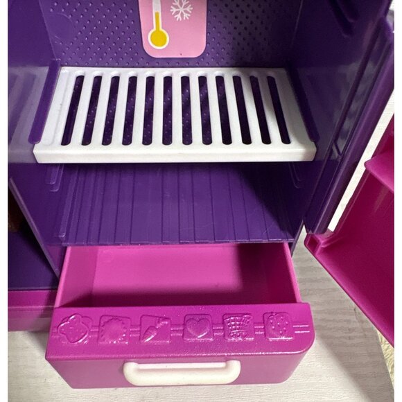 Shopkins So Cool FridgePurple Mini Refridgerator Toy - Picture 3 of 11